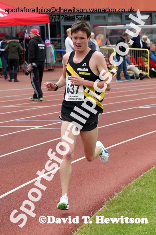 Mens under-20s, North East Track and Field Champs., Gateshead. Photo: David T. Hewitson/Sports for All Pics